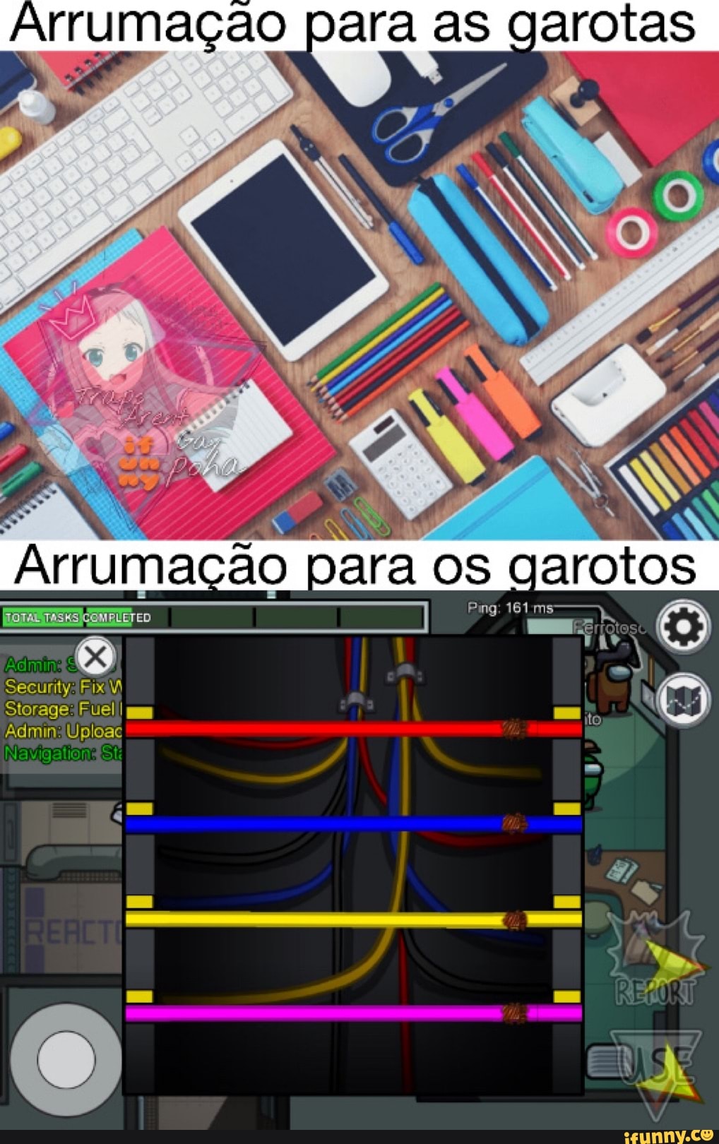 Arrumação para as garotas
Arrumação para os aarotos
ng:
Storage
Admin: Uploac