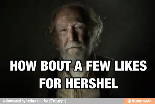 HOW BOUT.A FEW LIKES
FOR HERSHEL