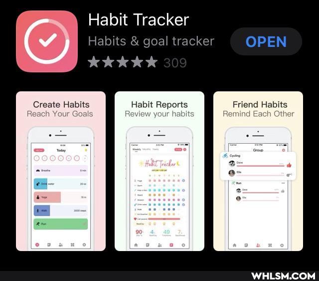 Habit Tracker
Habits & goal tracker OPEN
Create Habits Habit Reports Friend Habits
Reach Your Goals Review your habits nind Each