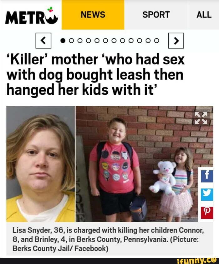 [e] 600000000000 'Killer' mother 'who had sex with dog bought leash