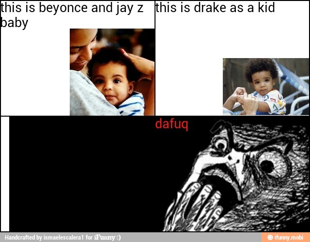 his is beyonce and jay z [this is drake as a kid