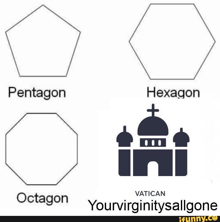 Pentagon Hexagon
Lira
Octagon VATICAN Yourvirginitysaligone
Yourvirginitysallgone