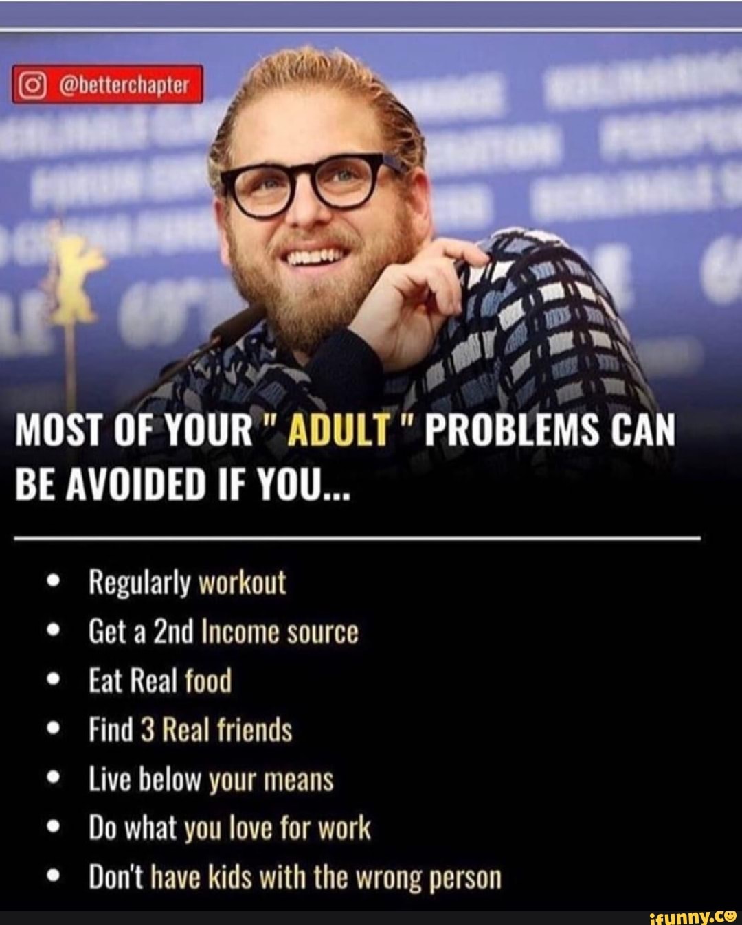@betterchapter MOST OF YOUR