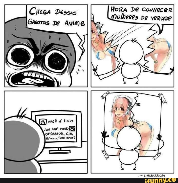 Checa Dessas
Garras De Anime II
ES
você é linpa
Sai ror
OPRESSOR, Cis,
IHereno, ves mms
- CAIEHARRON