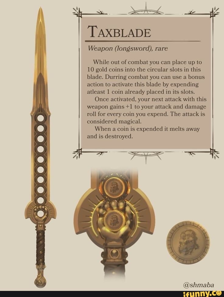 Wa TAXBLADE Weapon (longsword), rare While out of combat you can place ...