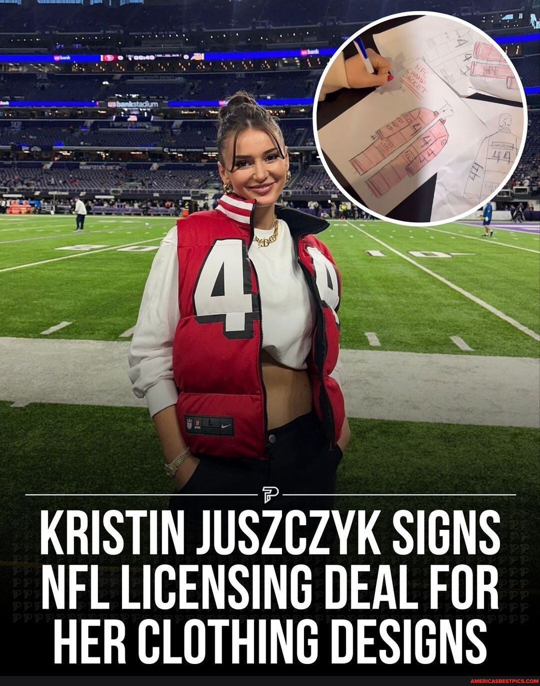 Kristin Juszczyk, the fashion entrepreneur behind Taylor Swift’s viral ...