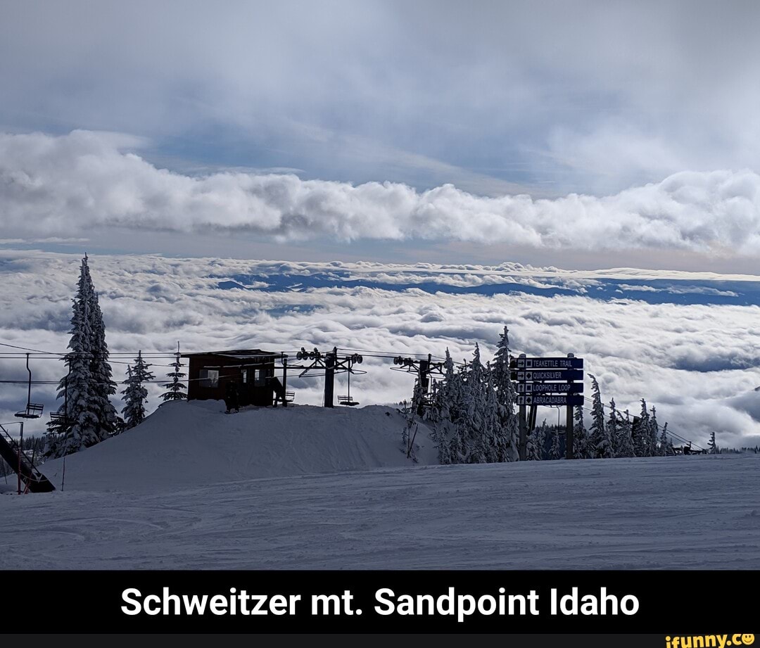 Schweitzer mt. Sandpoint Idaho - Schweitzer mt. Sandpoint Idaho