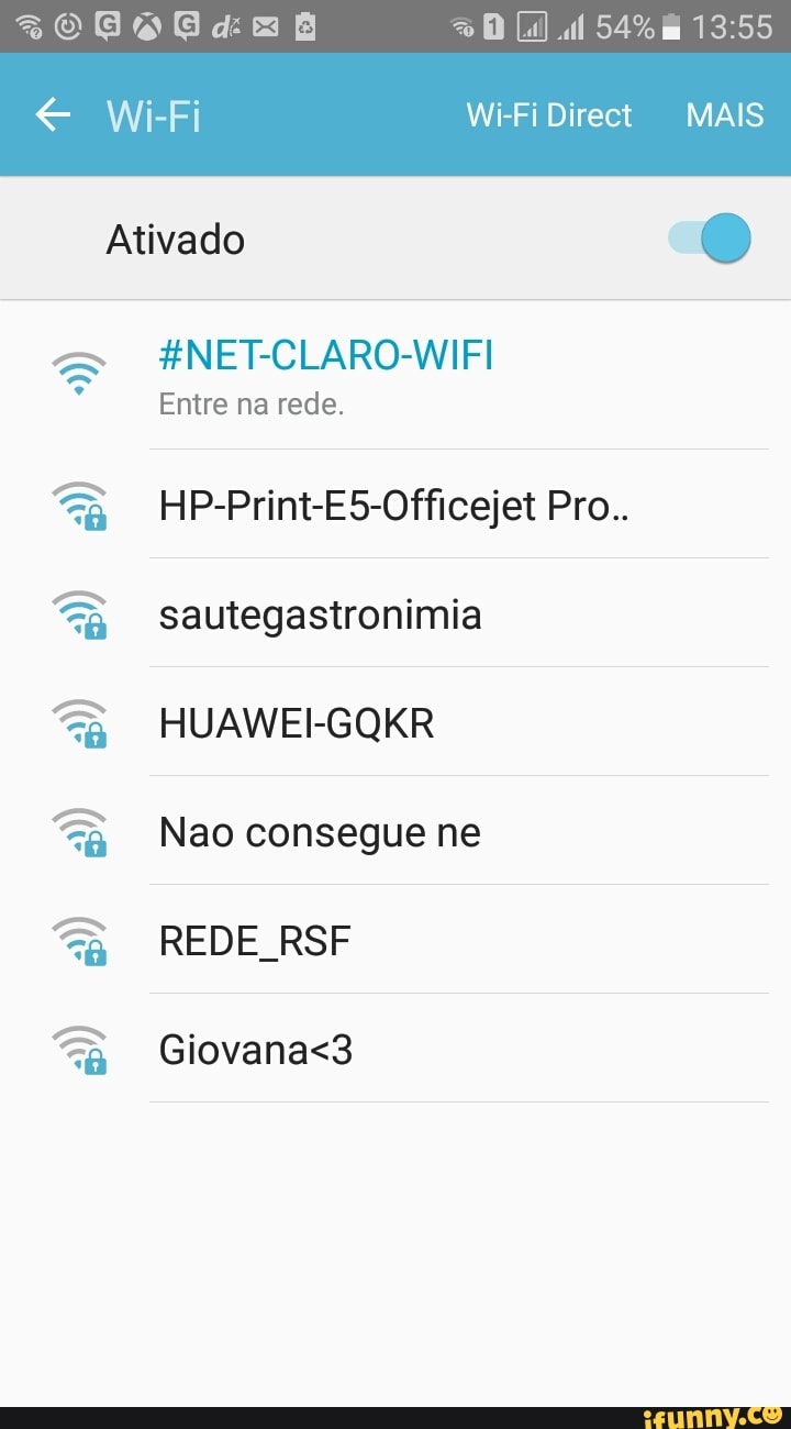 Ativado O
"a Nao consegue ne
"a REDE