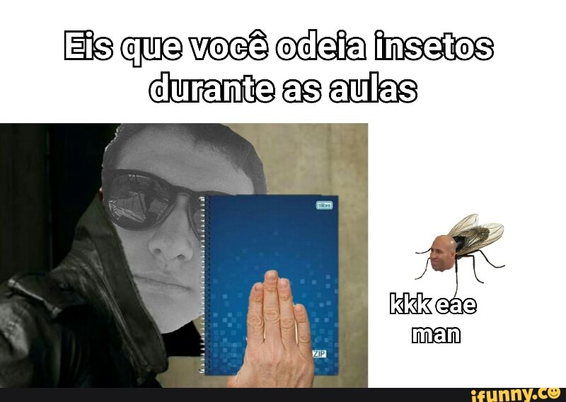 [Eis que você oclefa Insetos
clranto as aulas