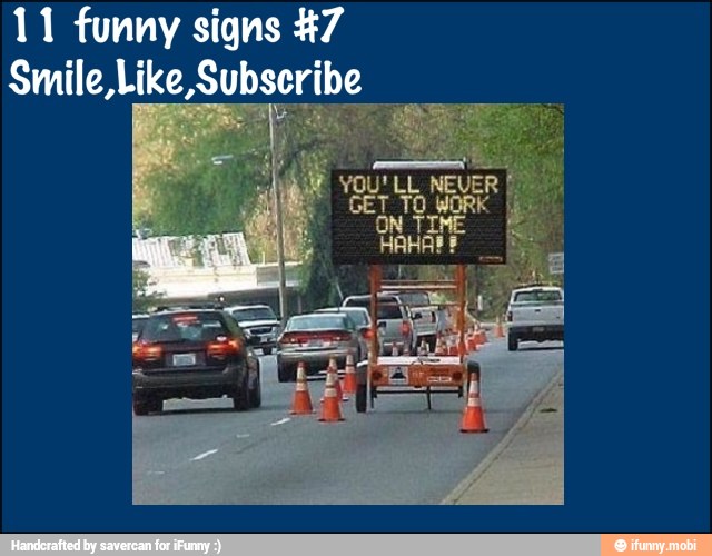 11 funny signs #7