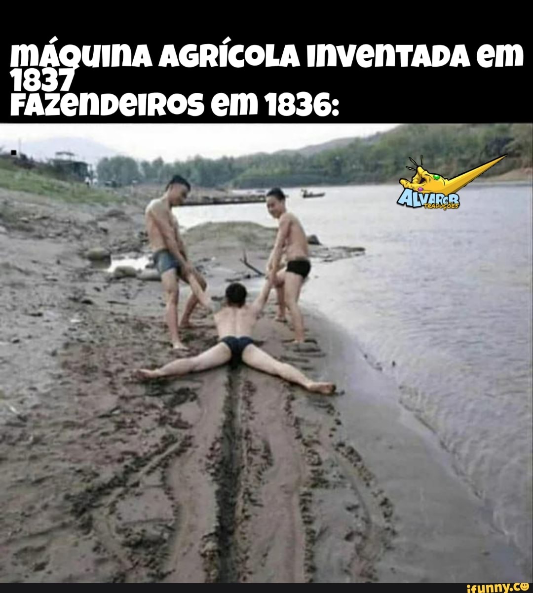 máquina AGRÍCOLA INVENTADA em
FAZENDEIROS em 1836: