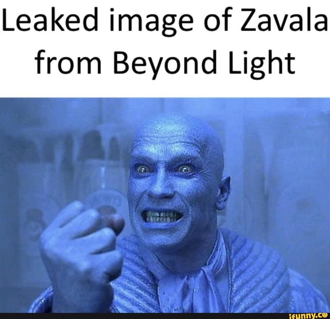Leaked image of Zavala from Beyond Light - iFunny