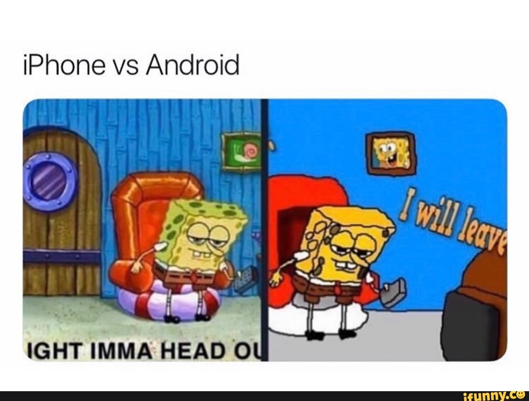 IPhone vs Android iFunny