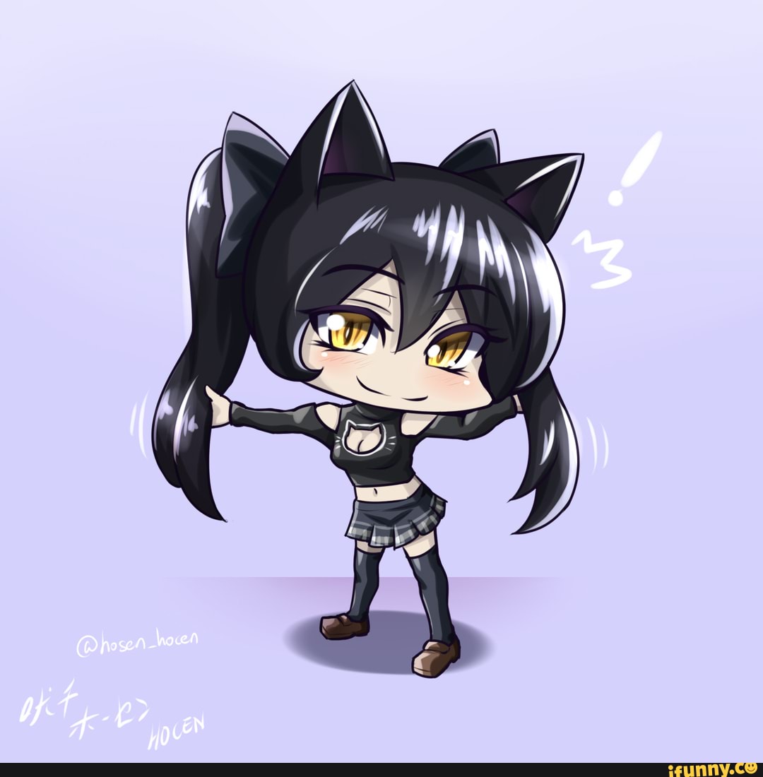 Chibi Blake~ Twintail~ #RWBY #chibi #blake #twintail - iFunny