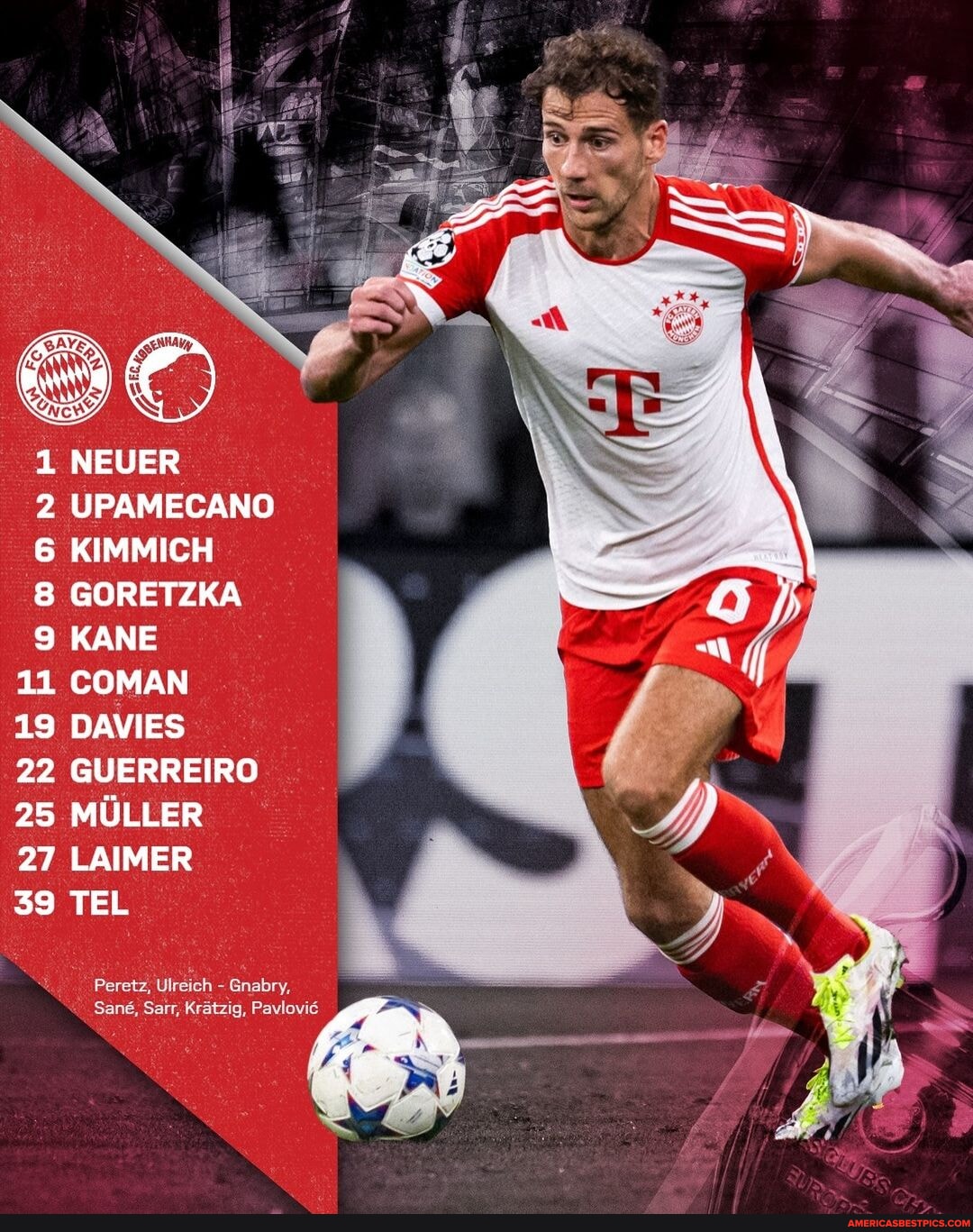 Fcbfck Packmas Miasanmia - 27 Neuer Upamecano I \ Kimmich Goretzka Kane 