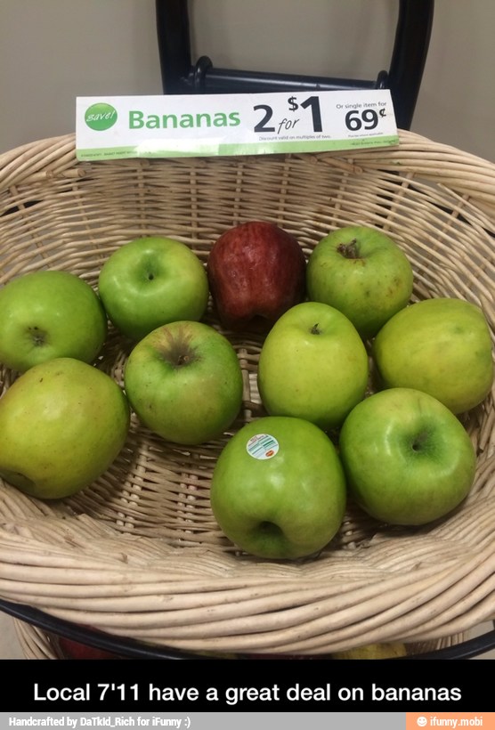 Local 7'11 have a great deal on bananas - Local 7'11 have a great deal on bananas