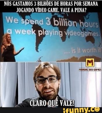 JOGANDO VÍDEO GAME. VALE A PENA?