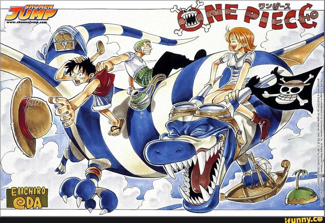 ONE PIECE Manga Color Page 