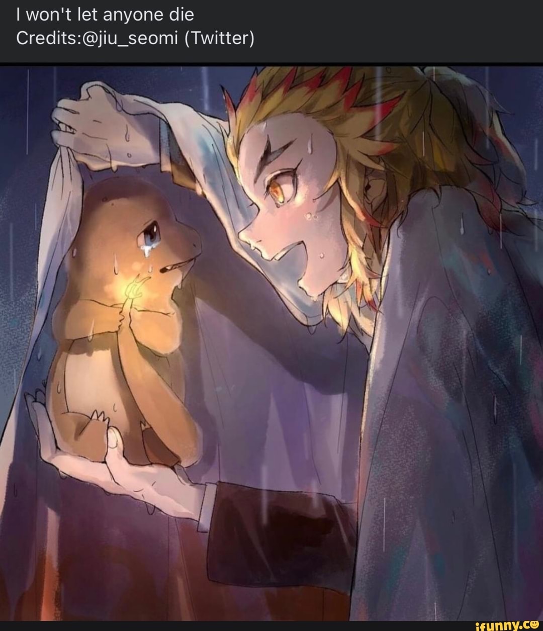 I won't let anyone die
(Twitter)