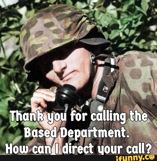 Thank: you for calling the Based Department. How can I direct your call ...