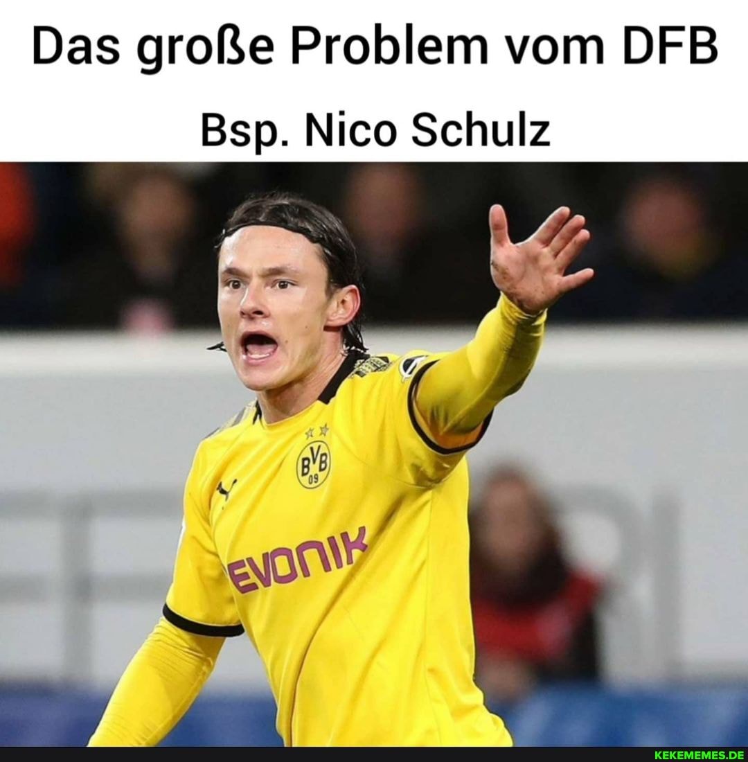 Das große Problem vom DFB Bsp. Nico Schulz
