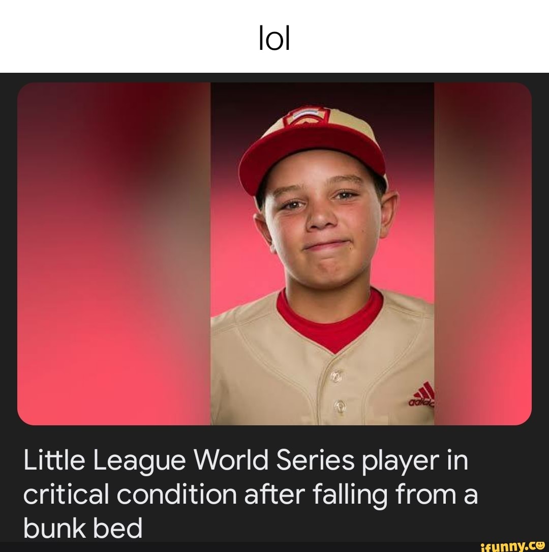 Little League World Series Player In Critical Condition After Falling ...