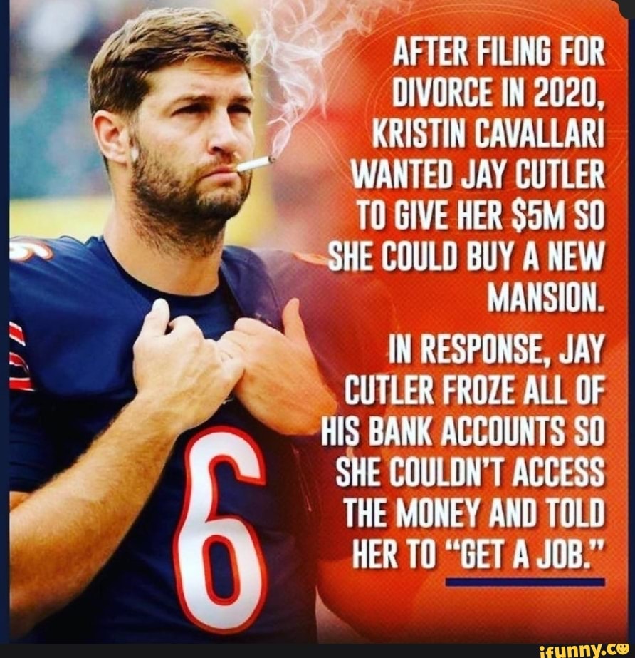 AFTER FILING FOR DIVORCE IN 2020, KRISTIN CAVALLARI WANTED JAY CUTLER TO  GIVE HER SO SHE