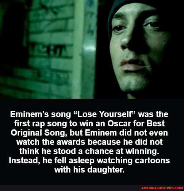 eminem songs lose yourself