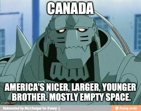 e
a
AMERICA'S NICER) LARGER, YOUNGER,
¿BROTHER MOSTLY EMPTY SPACE.