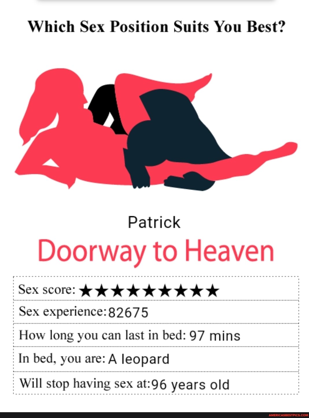 Which position is the best for sex