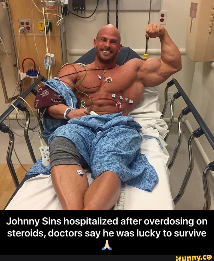 Johnny Sins hospitalized after overdosing on steroids, doctors say he was l...