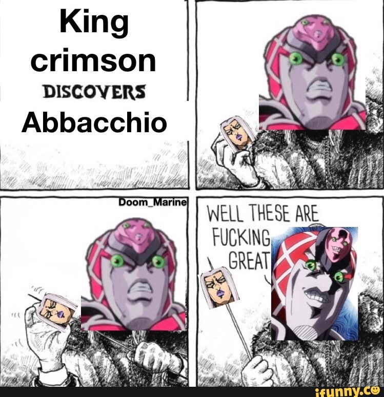 King crimson DISCOVER: Abbacchio.