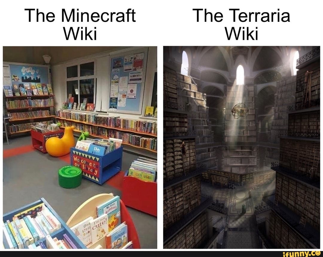 The Minecraft The Terraria Wiki Wiki