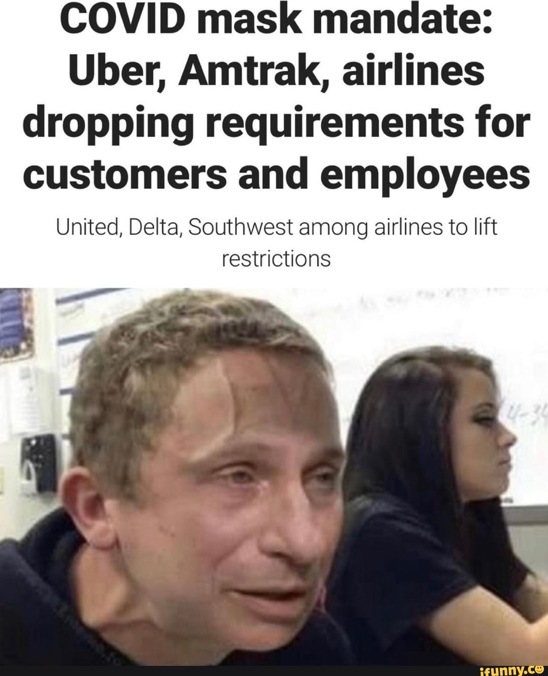 COVID mask mandate Uber, Amtrak, airlines dropping requirements for