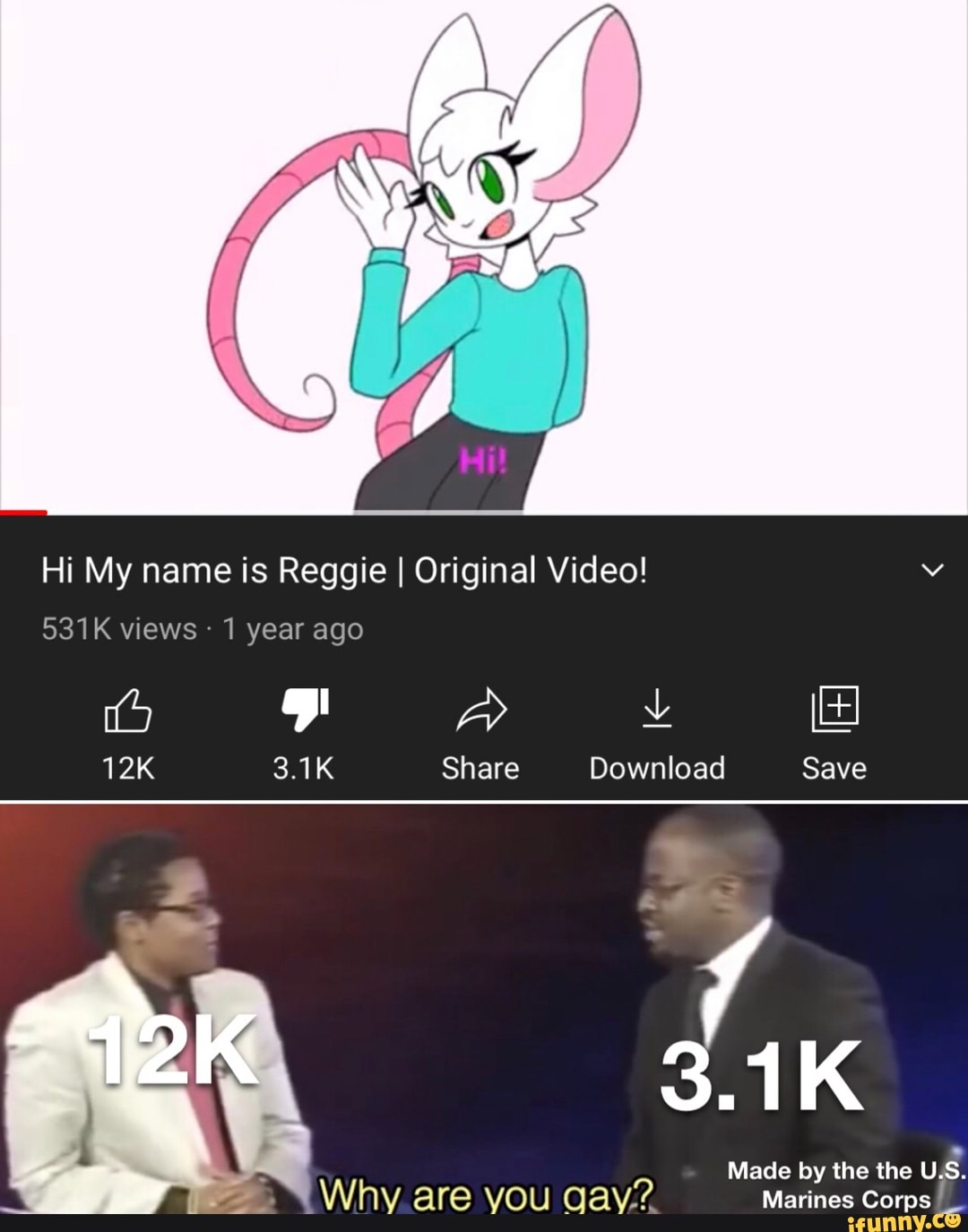Hello my name is reggie original video
