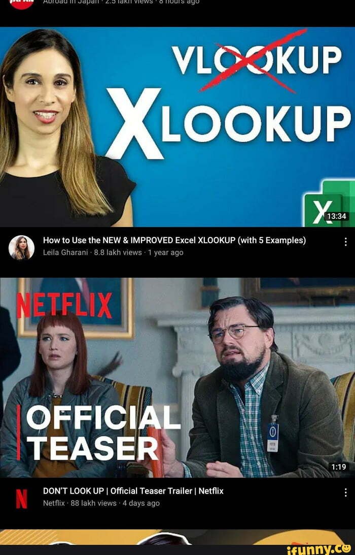 Xlookup memes. Best Collection of funny Xlookup pictures on iFunny