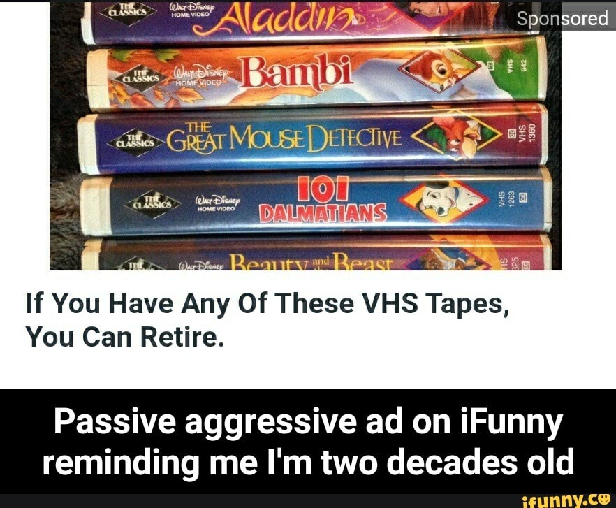 Sponsored If You Have Any Of These VHS Tapes, You Can Retire. Passive