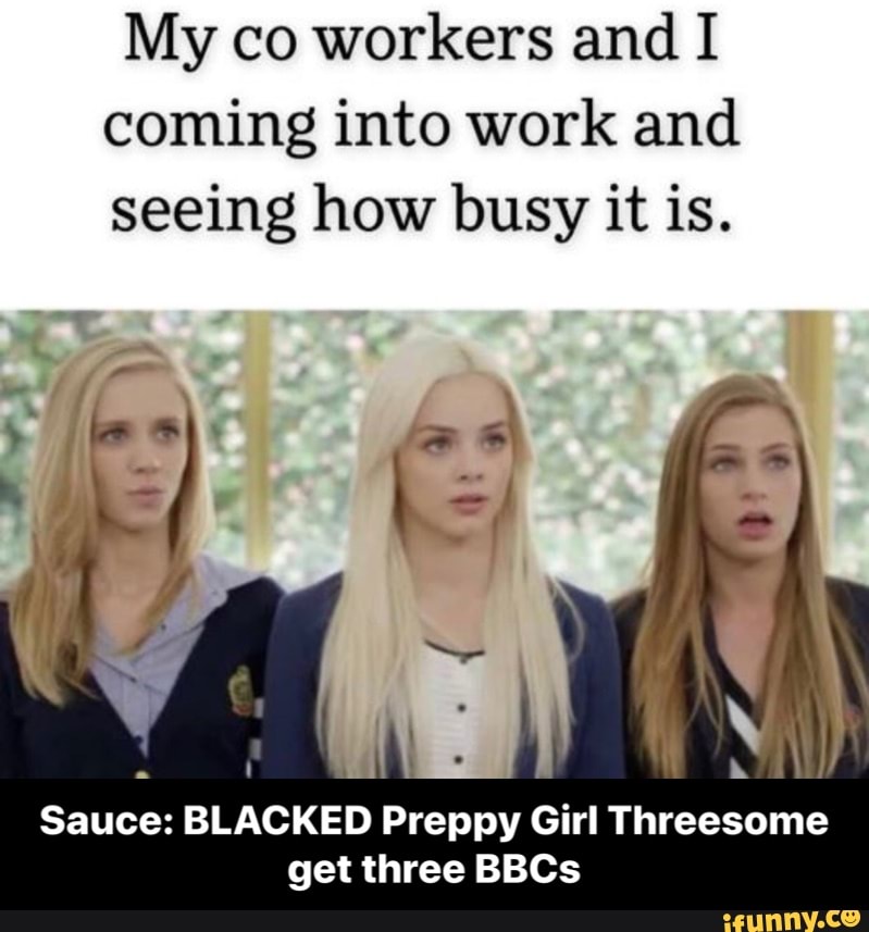 Preppy Threesome Get Three Bbcs