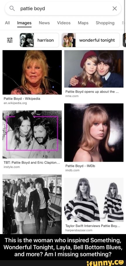 wonderful tonight pattie boyd