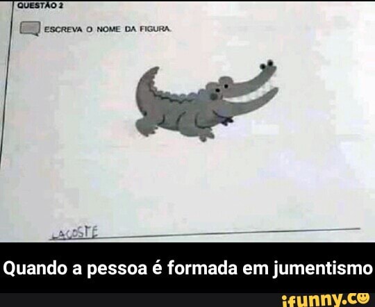 ando a pessoa é formada em jumentismo - Quando a pessoa é formada em jumentismo