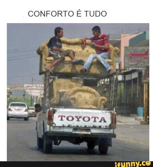 CONFORTO É TUDO