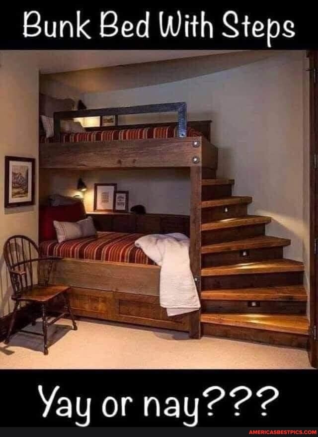 Bunk Bed With Steps
Vau or