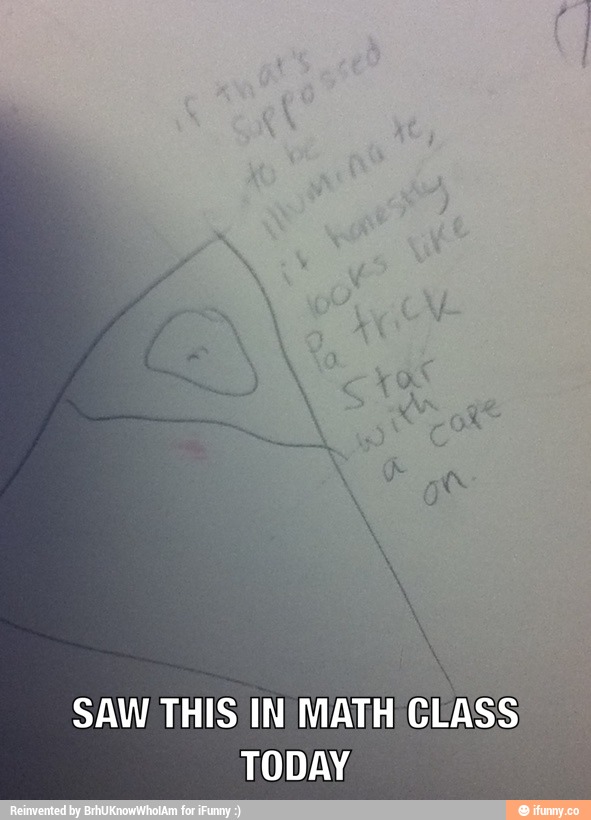 SAW THIS IN MATH C
TODAY
