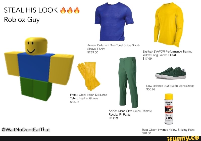 Gf Steal His Look Mm Roblox Guy Ifunny - how to steal roblox clothes