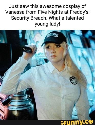 Just saw this awesome cosplay of Vanessa from Five Nights at Freddy's