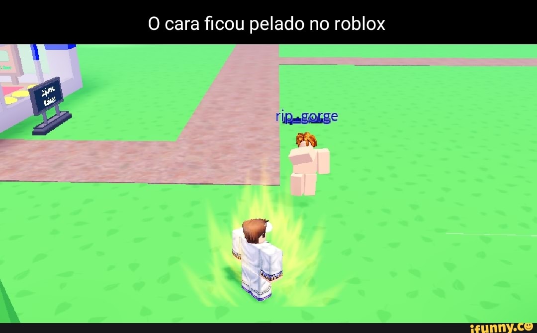 O Cara Ficou Pelado No Roblox IFunny Brazil