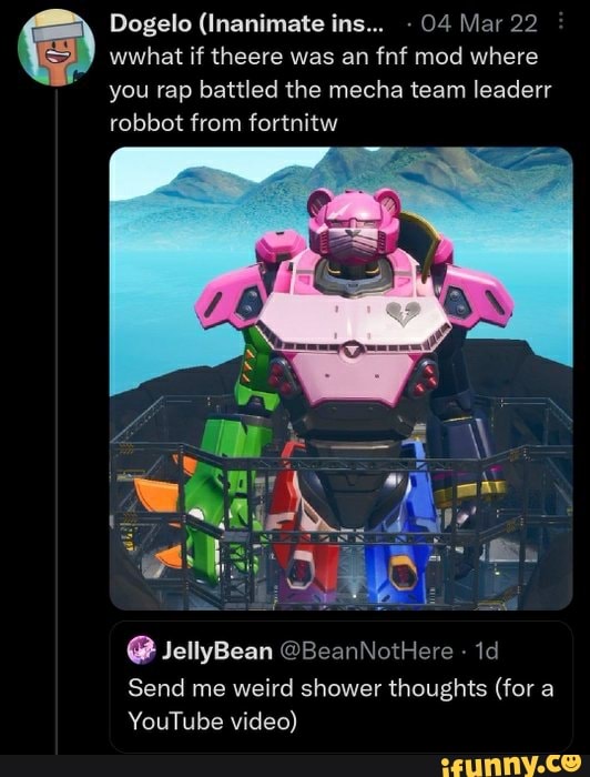 Dogelo (Inanimate ins.. 04 Mar 22 wwhat if theere was an fnf mod where ...