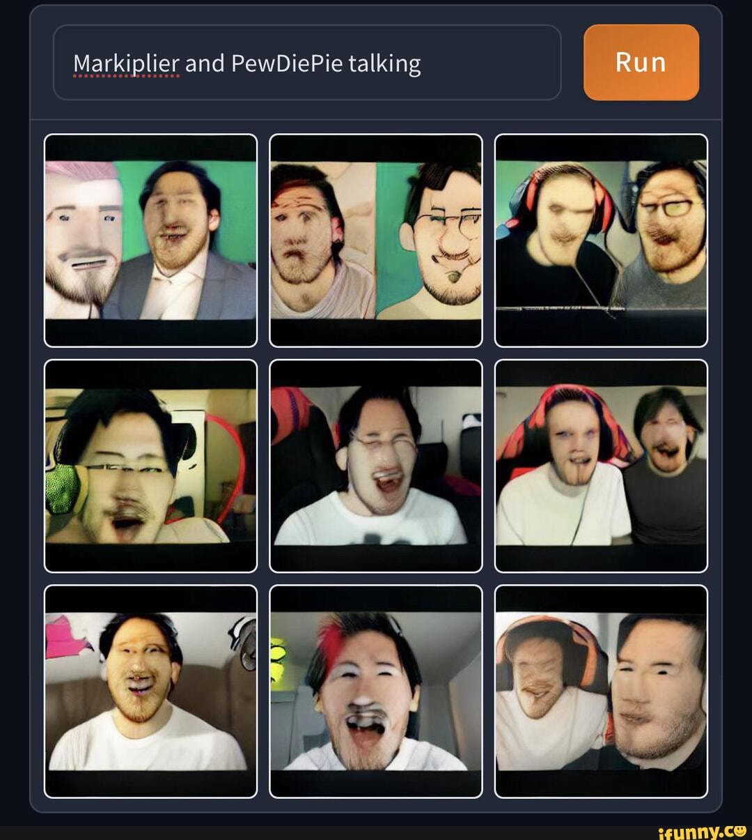 Markiplier And Pewdiepie Talking Run Ifunny 