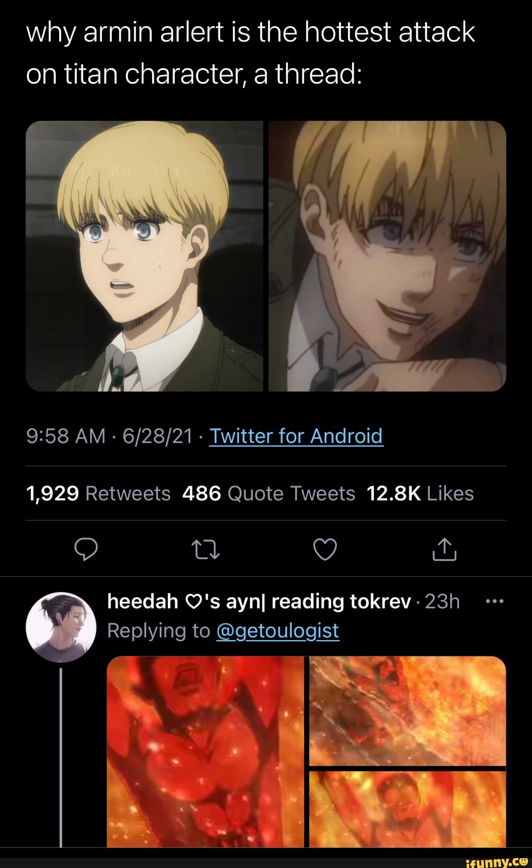 Attack On Titan Armin Arlert Quotes