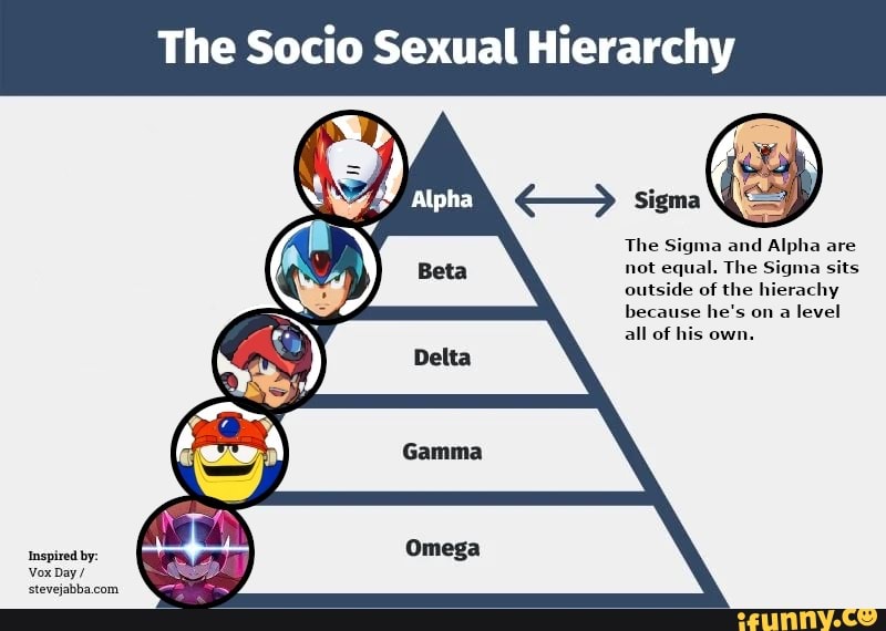 The Socio Sexual Hierarchy The Sigma And Alpha Are Not Equal The Sigma Sits Outside Of The 3046